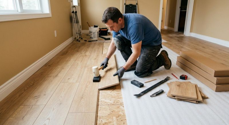 Laminate Floor Installation in Lawrence Township, NJ