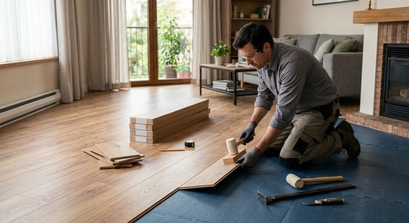 Laminate Floor Installation in Middlesex County, NJ