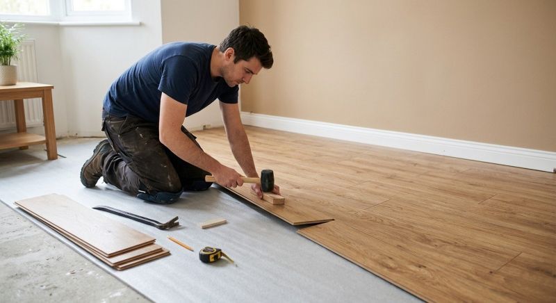 Laminate Floor Installation in Pittstown, NJ