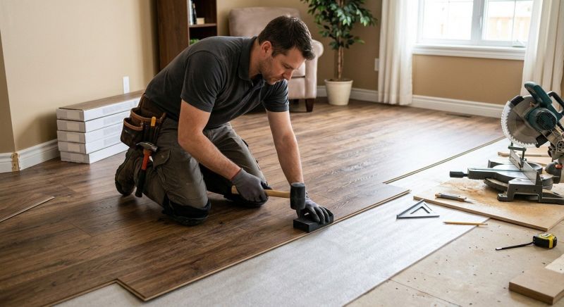 Laminate Floor Installation in Warminster, PA