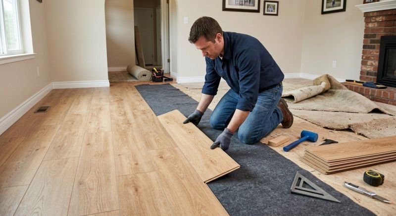 Laminate Floor Remodeling in Flemington, NJ