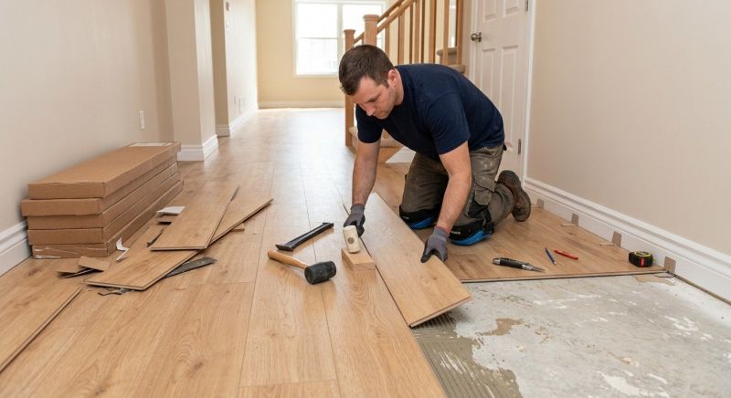 Laminate Floor Replacement in Basking Ridge, NJ