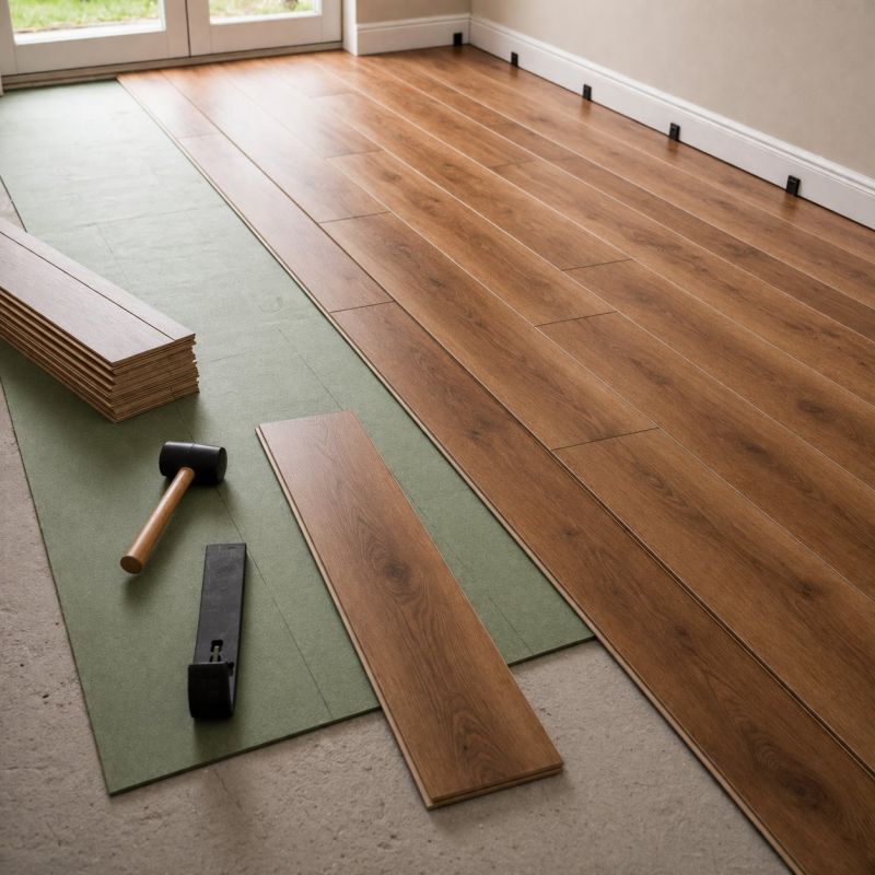 Laminate Floor Replacement in Perkasie, PA