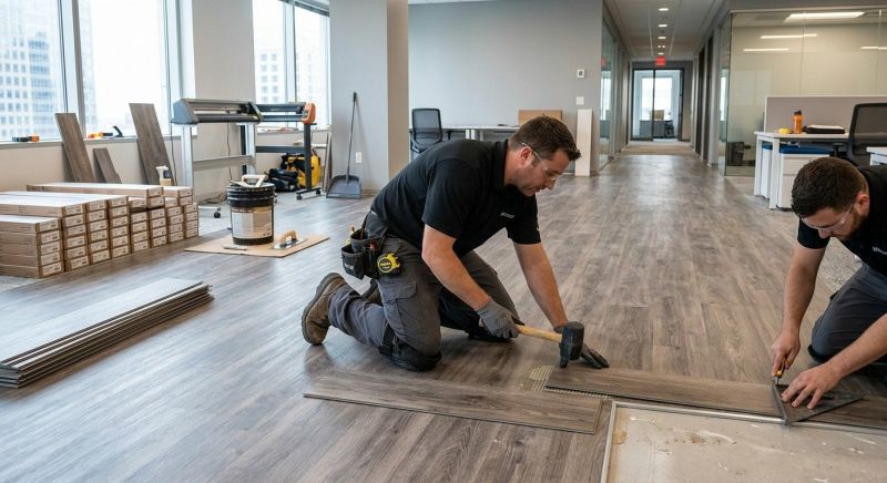 Linoleum Floor Installation in Dublin, PA