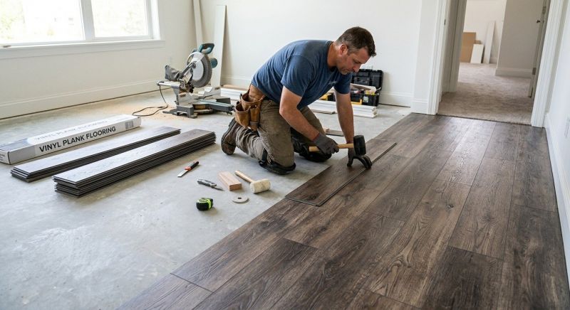 Linoleum Floor Installation in Dublin, PA