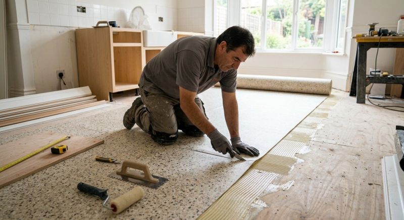 Linoleum Floor Installation in Richboro, PA