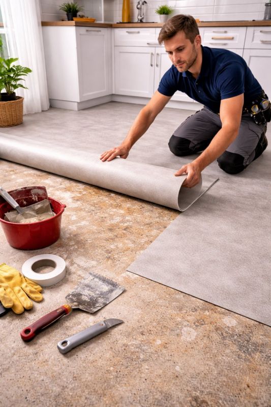Linoleum Floor Installation in Southampton, PA