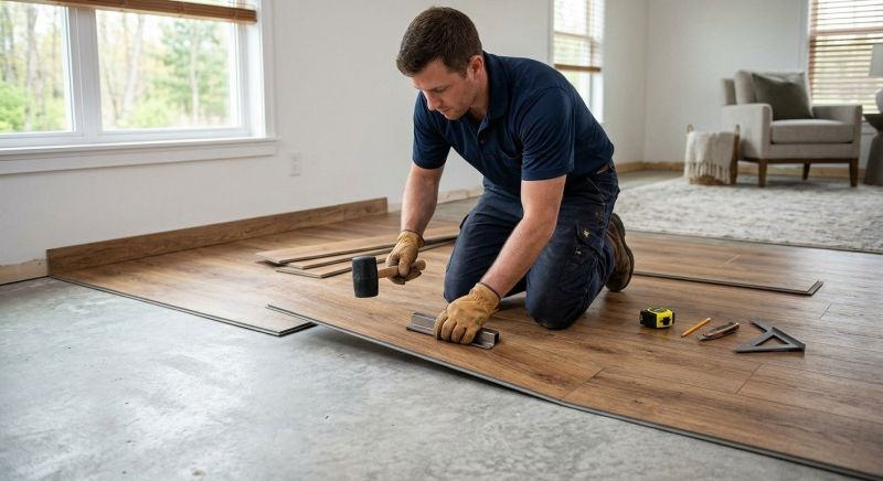 Luxury Vinyl Tile Installation in Pittstown, NJ