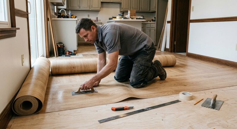 Sheet Flooring Installation in Highland Park, NJ
