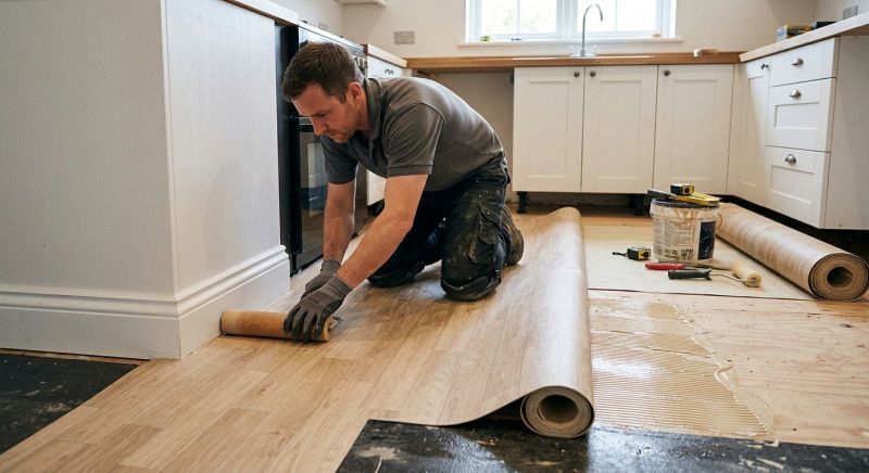 Sheet Linoleum Installation in Califon, NJ