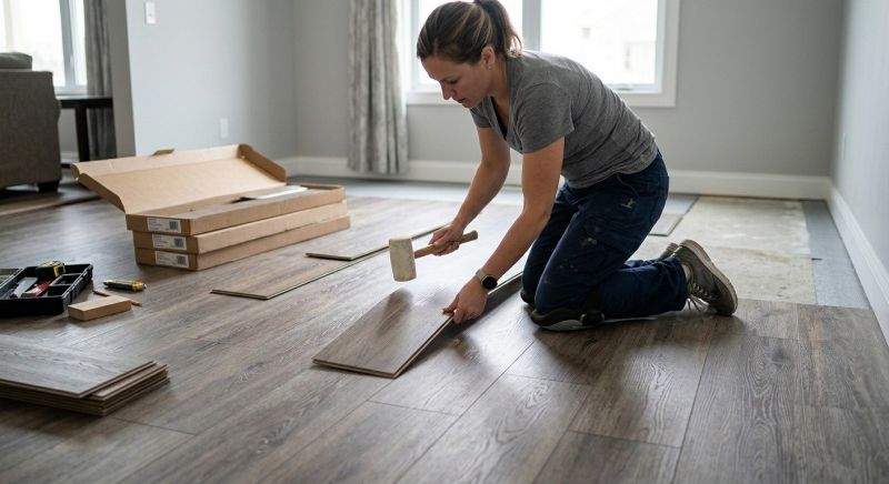 Vinyl Plank Floor Installation in Flemington, NJ